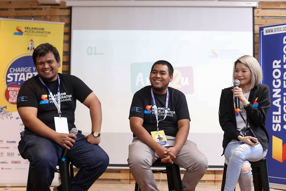 Sesi Perkongsian Ringkas di Majlis Pelancaran Selangor Accelerator Programme